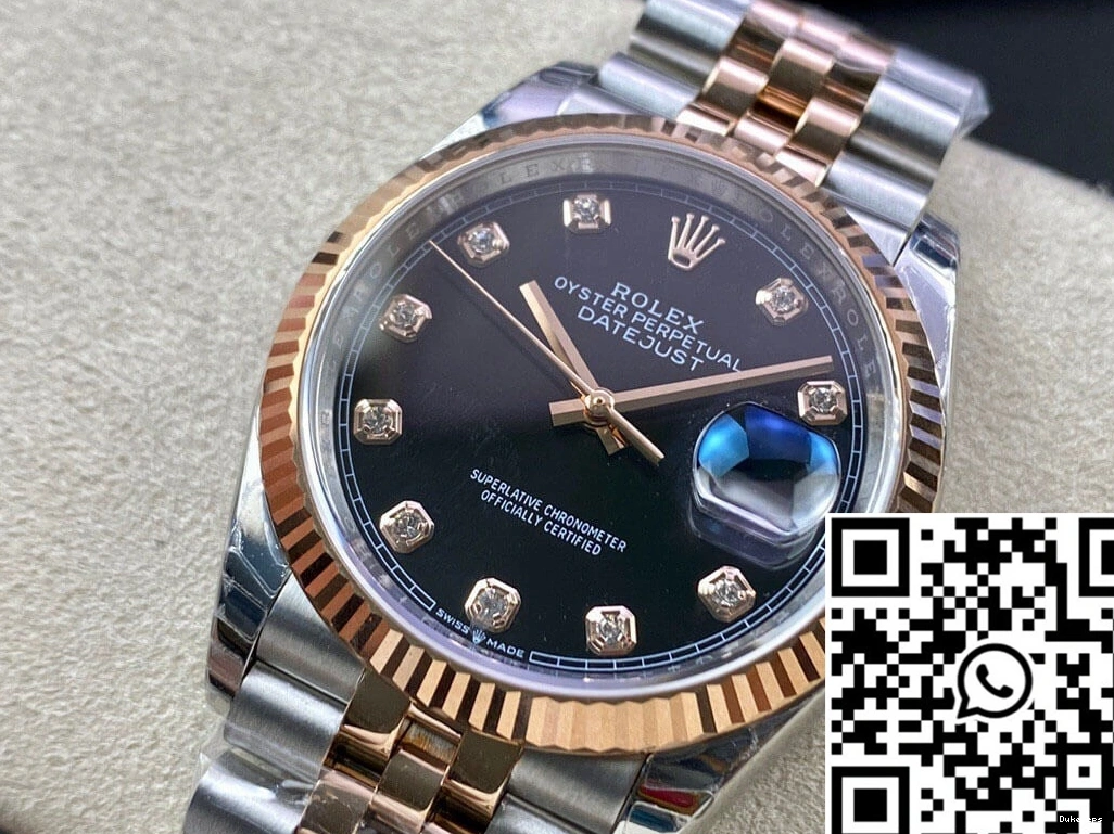 Factory Rolex Diamond-set EW M126231-0019 Dial Datejust 0512